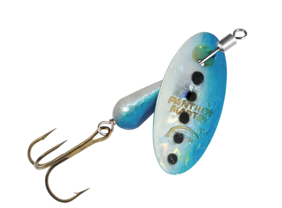 Bilde av Panther Martin Inline Svivel Spinner Holo Silver/Blue, 7gr